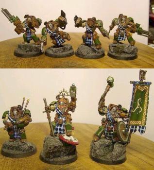 Scottish/Celtic Terminator-Squad -WIP- by Paintbrush Warfare