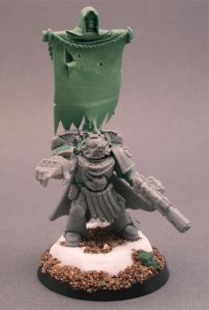 dark angel space marine captain conversion by the Infadel