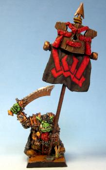 Ork Standard Bearer by DeerHeart