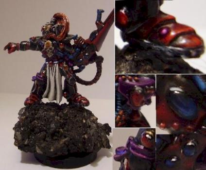 Eldar old dark reaper exarch by 456mathieu