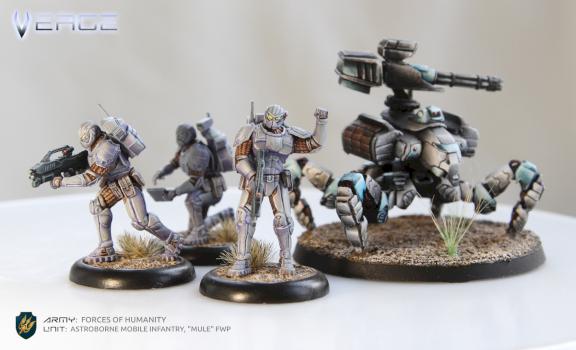 Astroborne Infantry Squad with “Mule” FWP by VergeofWar