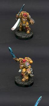 Primaris Lamenters Captain in Gravis Armour by Charios