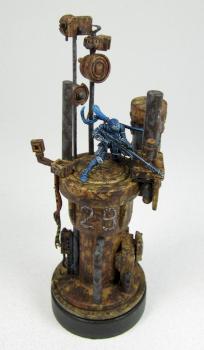 Infinity Ninja Sniper Diorama by Mon Skallywag