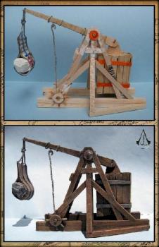 Scratch-built Gondor Trebuchet by TheAssasinsBrush