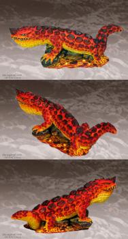 Lava Lizard by jahminis