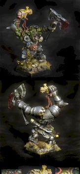 Grimgor ironhide warboss by Fallan