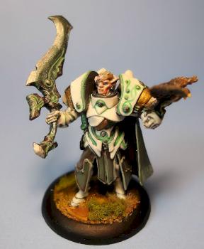 Privateer Press Retribution Of Scyrah: Warcaster Dawnlord Vyros by Shoshie