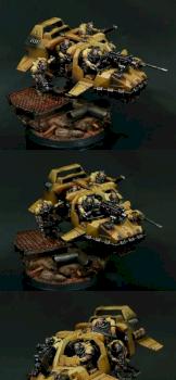 Landspeeder Storm - Gold 40k vehicule GD UK 2009 by akaranseth