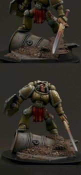 Sons of Medusa Space Marine (GD UK 09 finalist) by BuzZin