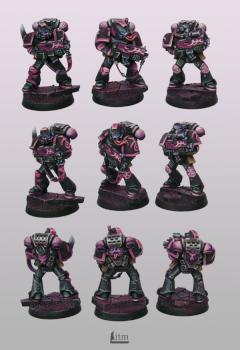 Slaanesh Space marines by In The Middle