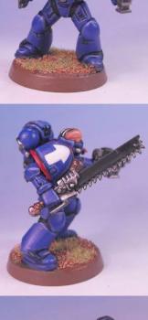 Ultramarines Sargeant by fat lad