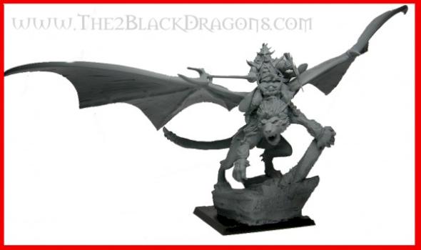 Warhammer fantasy Dunkelelfen Dark elves Manticore Lord by Beowahr