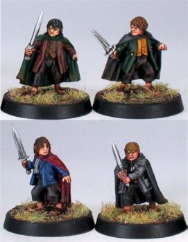 Attack at Weathertop Hobbits by CM11