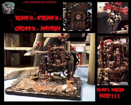 Ork Dreadnought Unit 138 (3 of 3 pics) by headcrash35