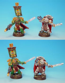 Space Marine Commanders by Kaple