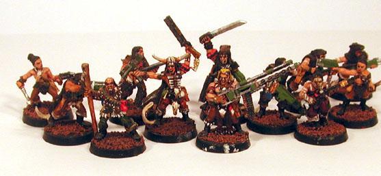 Necromunda Ratskins Gang by nvstudios