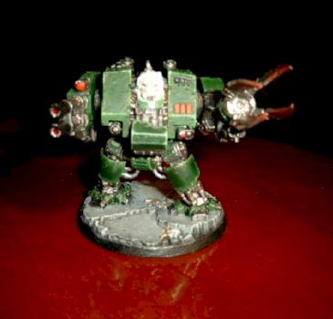 Dark Angels Dreadnought (converted) (front) by Dreadnought