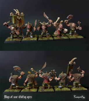 Golfag ogres Dogs of war by karpunk