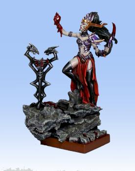 Evil Elf Scorceress by GolemPS