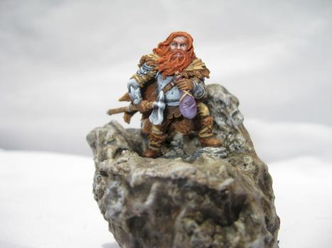 Dwarf with Wineskin by Stellin23