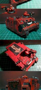 Blood Angels Rhino by eternal2401