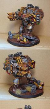 Iron Warriors Venerable Dreadnought by Stempe