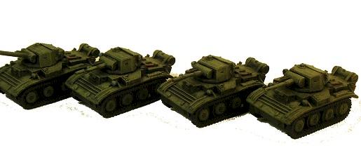 15mm British Tetrach Tanks by pwbinde