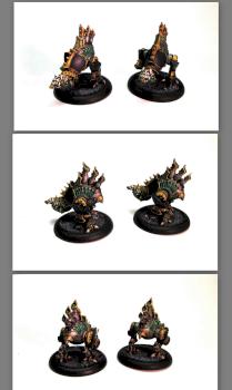 Warmachine Cryx Bonejack Defilers by The_Iron_Painter