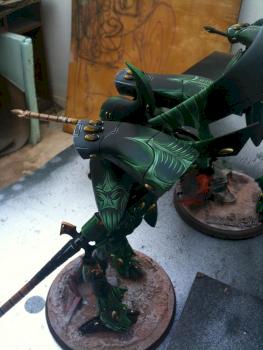 Eldar Revenant titan "ynnead Shelwe" (Song of Ynnead) side view by krommeldar