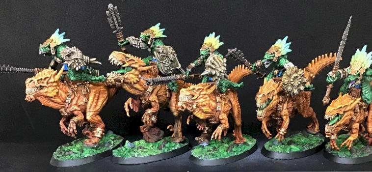 Seraphon Cold Ones by Glockta