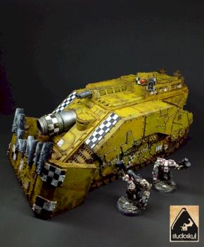 3D Printed Similar to Ork Kill Bursta/Kill Blasta Tank by philydorf