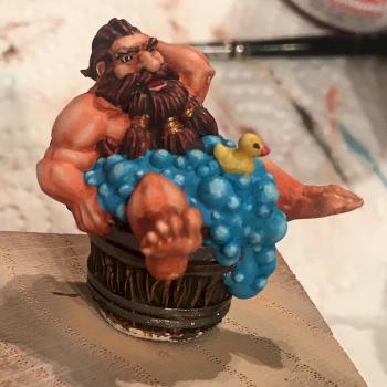 Dwarf, go wash ! by artos studio