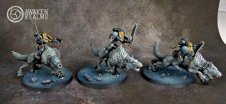 Space Wolves Thunderwolf Cavalry by Awaken Realms