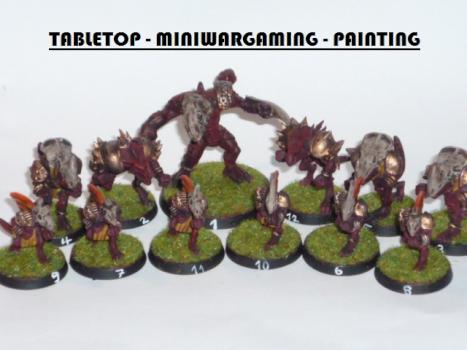 BloodBowl Lizardmen Team by LorsMarhsalLeonitus