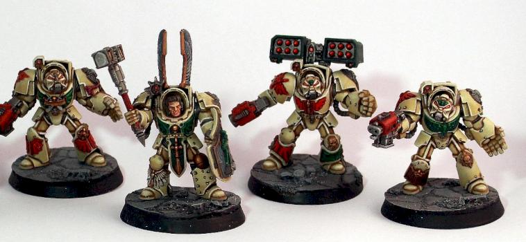 Deathwing Terminators by Brushes and boltguns