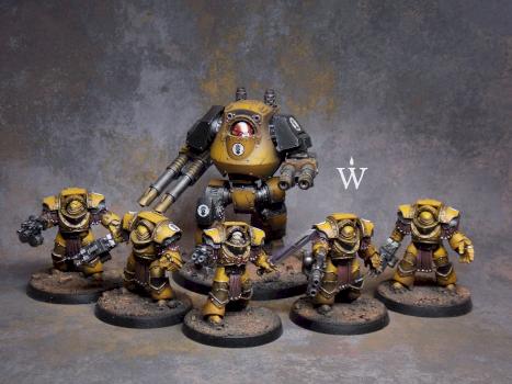 Imperial Fist Force by WarmasterPainting