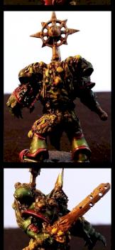 Epic Space Marine Nurgle Demon prince by yravalet