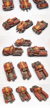 Ork Warbuggies by sparrowhawk2k