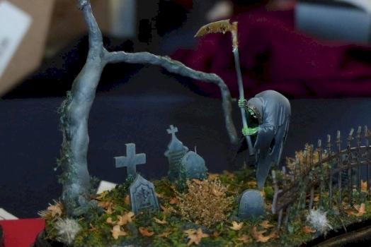 Cemetary diorama by albatros7522