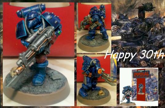 30th Anniversary Imperial Space Marine by Dabust