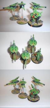 WH40k Tau Sniper Drone Team by Taliessin