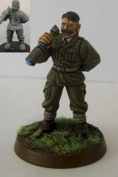 WW1-Style 'Britanican' Artillery Officer by Tyra Nid