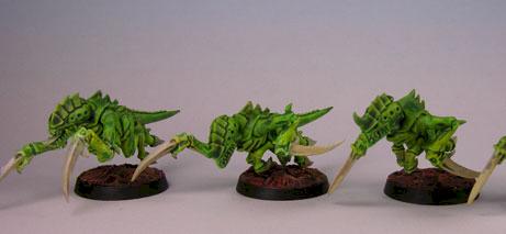 Tyranid Hormagaunt Brood with Scything Claws by Vicky