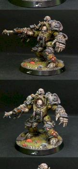 DEATH GUARD TERMINATOR with forgeword part by Artur