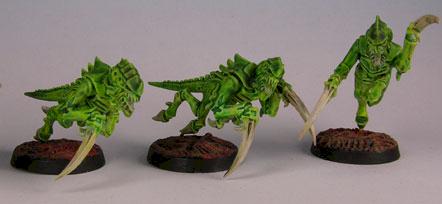 Tyranid Hormagaunt Brood with Scything Claws by Vicky