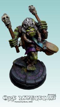 Orc Musician from Westwind by boristfrog