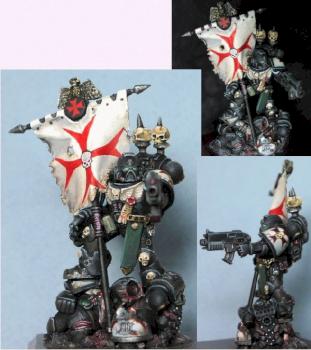 Black Templar last stand by Philippe