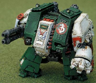 Dark Angels Dreadnought by Brother Darius