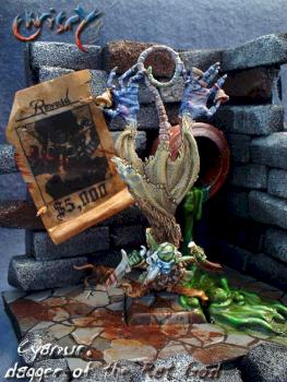 Cyanur, Dagger of the Rat God Mini Diorama by Chrispy