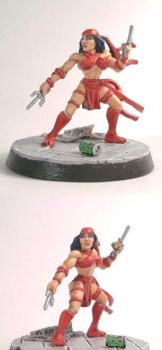 Elektra - Heroclix by Errex